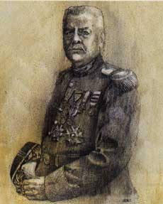 LUIGI II (1870-1949), IN UNIFORME DA GENERALE DELL'ESERCITO FRANCESE, di A.Molino.