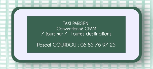 Taxi conventionné - Ile-de-france ; 75 91 92 94 93 77