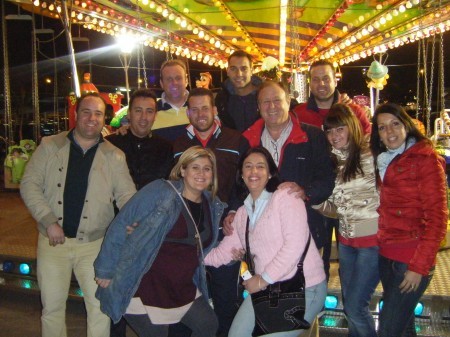 Familia Garcia en la Feria de Algeciras