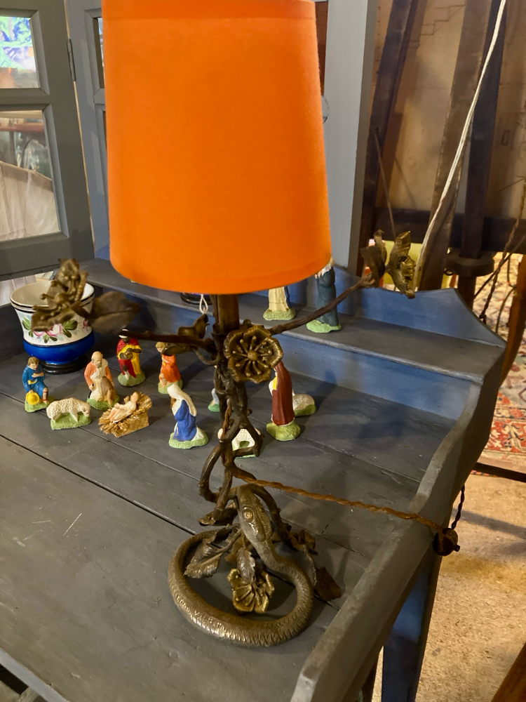 Lampe serpent 