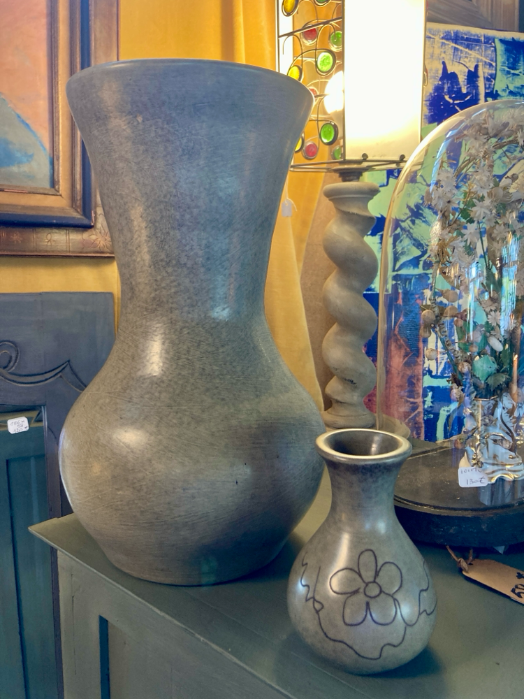 Deux vases en céramique signé Max Idlas (1932-2020)