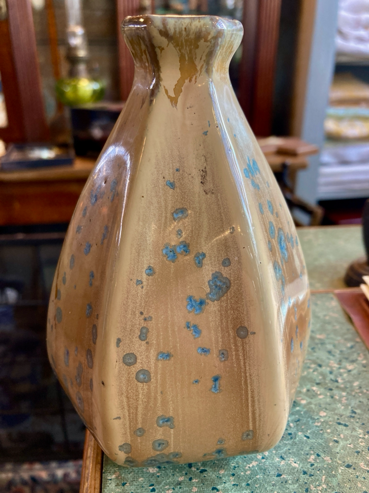 Petit vase en grès de Desvres (Fourmaintraux)