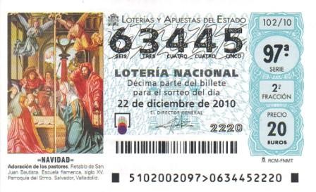 LOTERIA DE NAVIDAD 2010