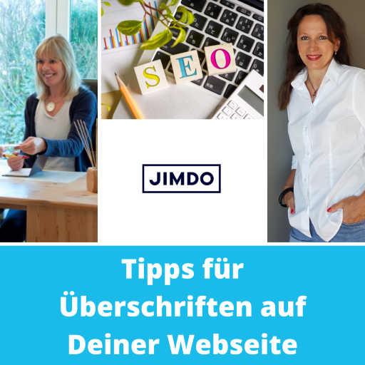 Dagmar Heib, Gesundheitsredakteurin und Onlinemarketing Managerin, erklärt die Funktion von Überschriften auf Jimdo Webseiten