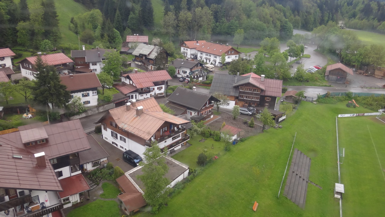 Fotos aus der Gondel von Oberstdorf