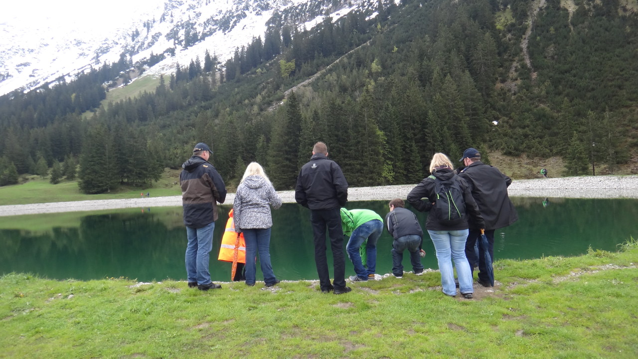 Speichersee für die Schneekanonen