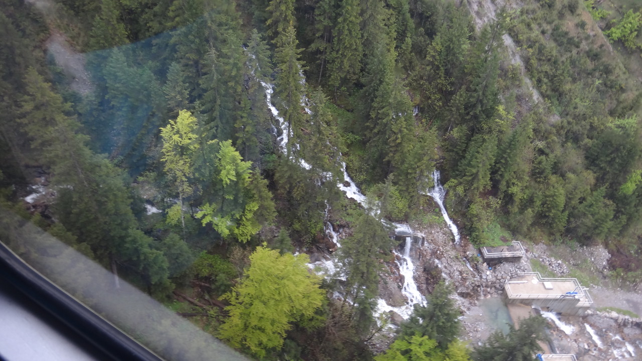 Fotos aus der Gondel von Oberstdorf