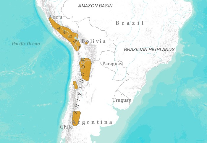 Map IUCN Red List.