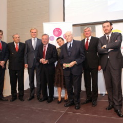 S.E. Yago Pico de Coana, Dr. Klaus Albrecht Schröder (Direktor der Albertina), Rafael Moneo, Mercédes del Palacio (Generalsekretärin des Spanischen Kulturministeriums), Hans Hollein, Dr. Harald Svoboda, Miguel Zugaza (Direktor des Prado Museums)