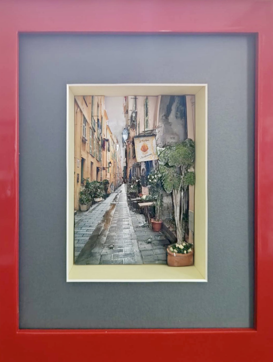 『レモンの街マントン』（33×38×6cm） 66,000円