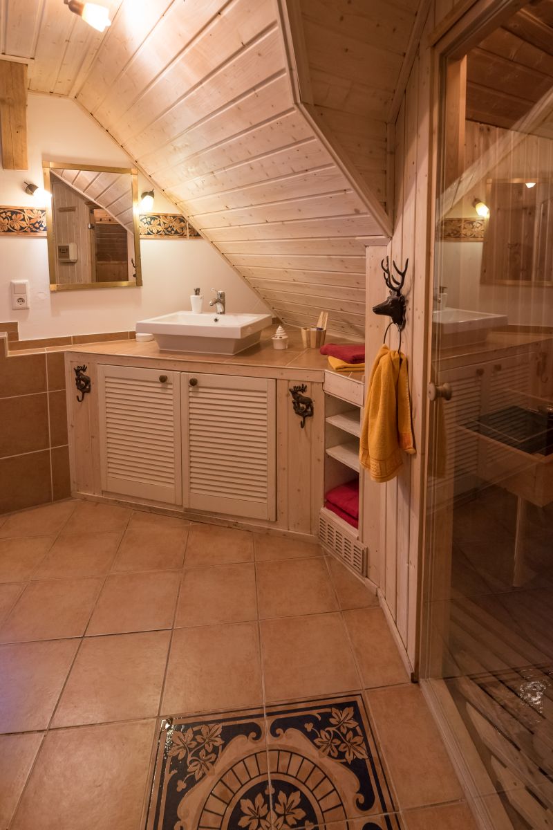 Sauna in der Wohnung Wald-Blick #AltesForstamtimteutoburgerwald#