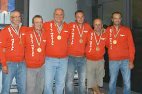 2008 Trofeo 6 nazioni Lussemburgo :La Cannisti Castel Maggiore Hydra medaglia d'oro : Giancarlo Armiraglio, Fulvio Vanoli, Alessandro Pavan, Franco Zucchi, Giacomo Chiarini, Stefano Casalini.