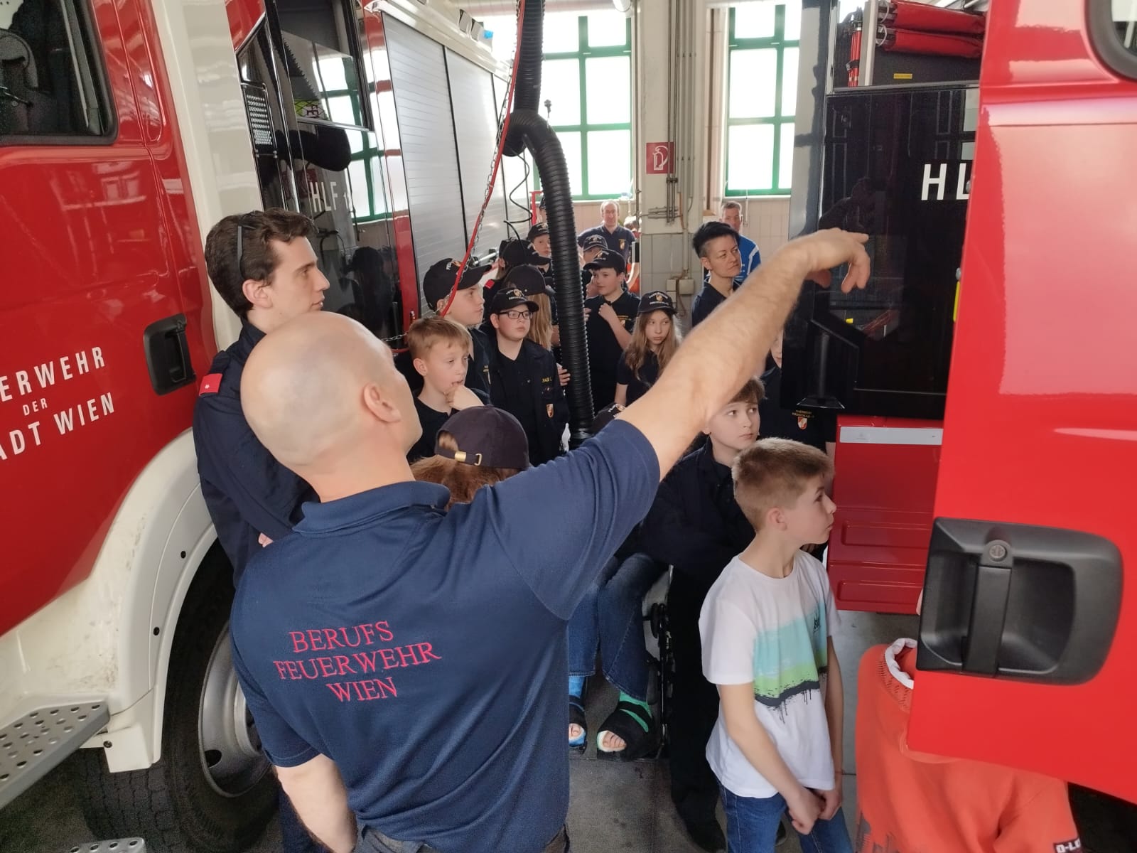 Besuch bei der Wiener Berufsfeuerwehr