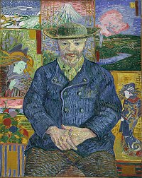 タンギー爺さん（仏: Le Père Tanguy）　フィンセント・ヴィレム・ファン・ゴッホ（Vincent Willem van Gogh）所蔵ロダン美術館