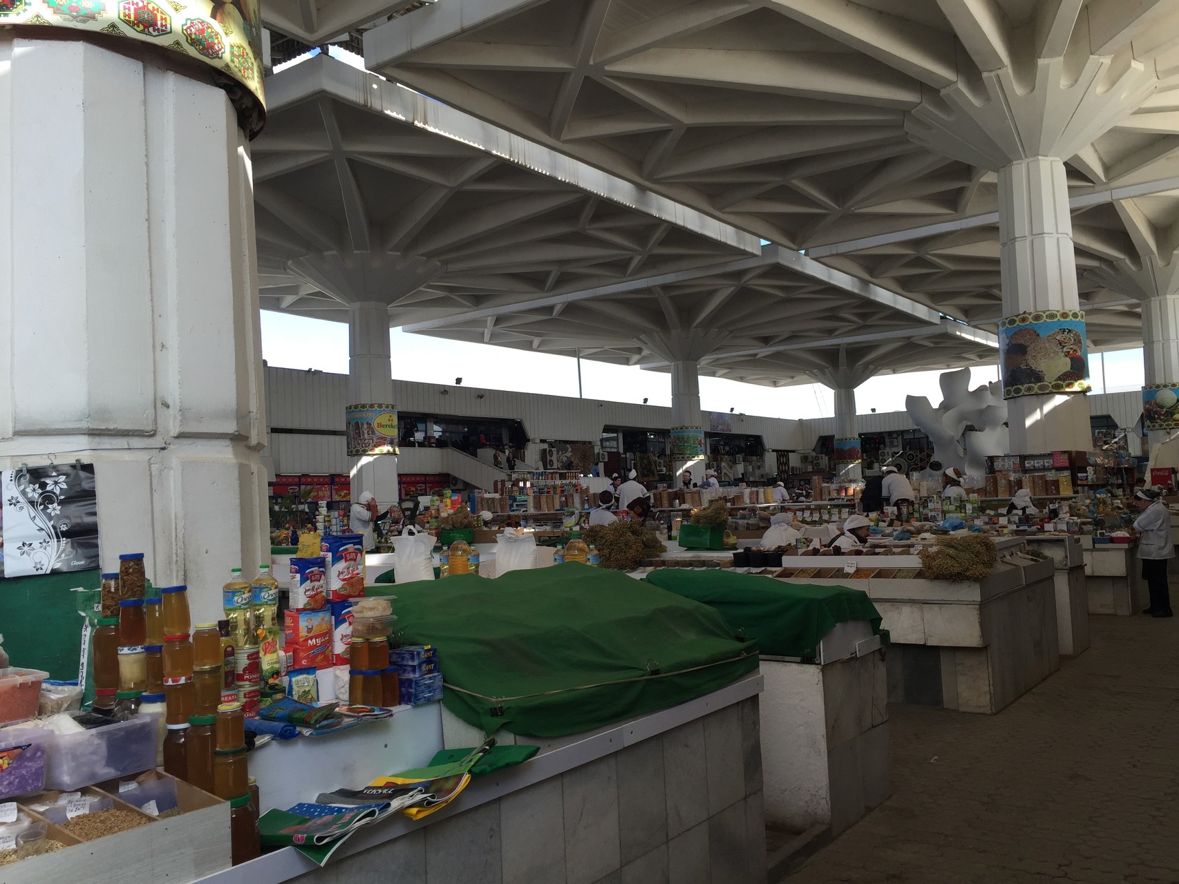 Ein toller russischer Markt in the middle of "nowhere"