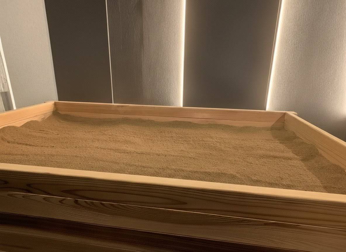 温めるほど、ゆるむ体　―酵素風呂―