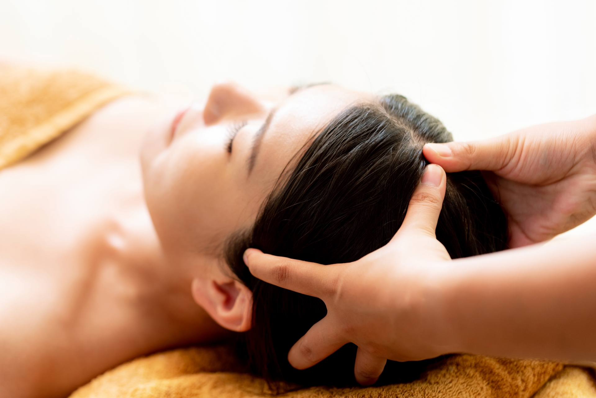 副交感神経に届く  温浴×ヘッドマッサージ