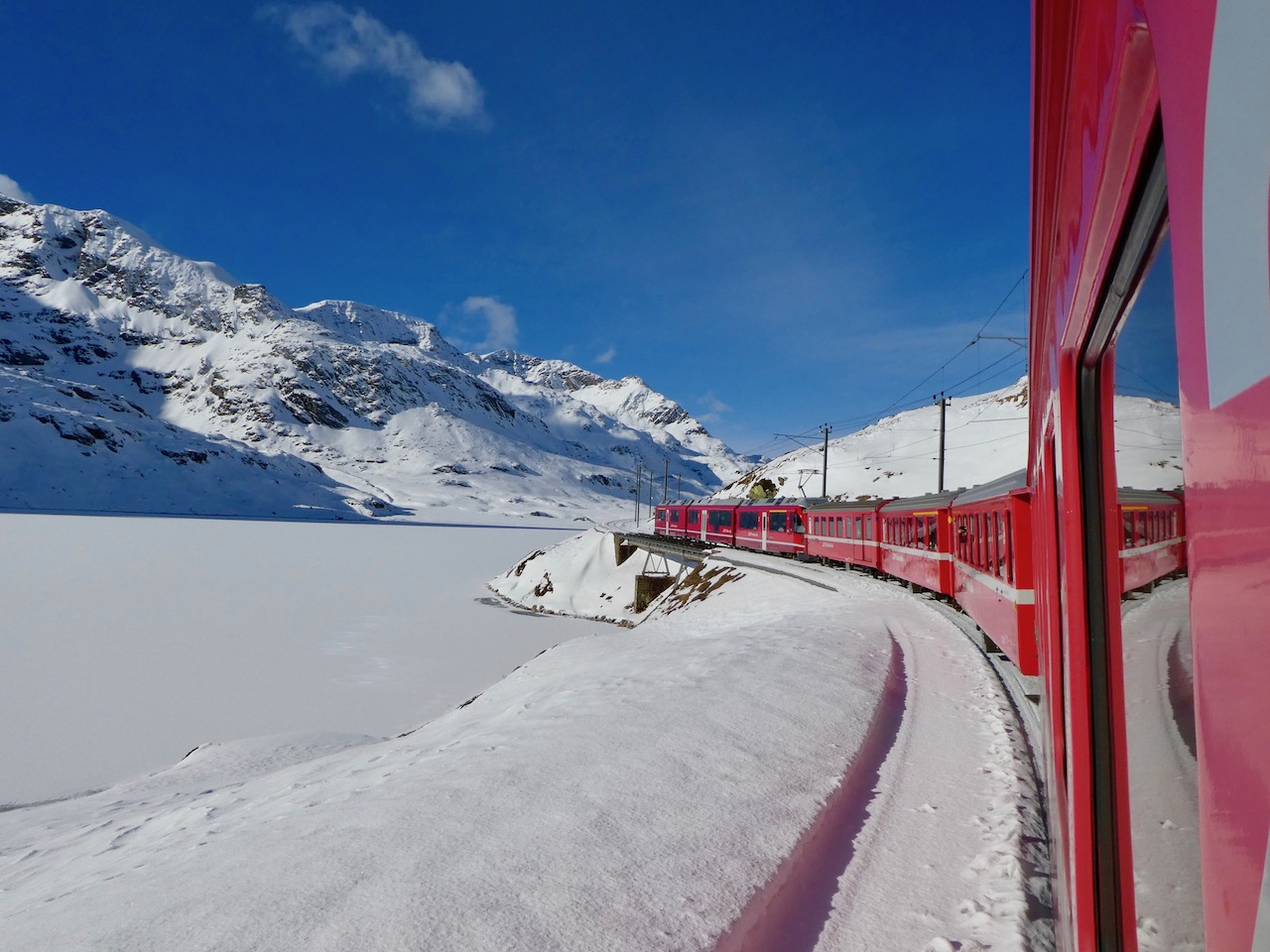 Bernina Express (2) im Winter