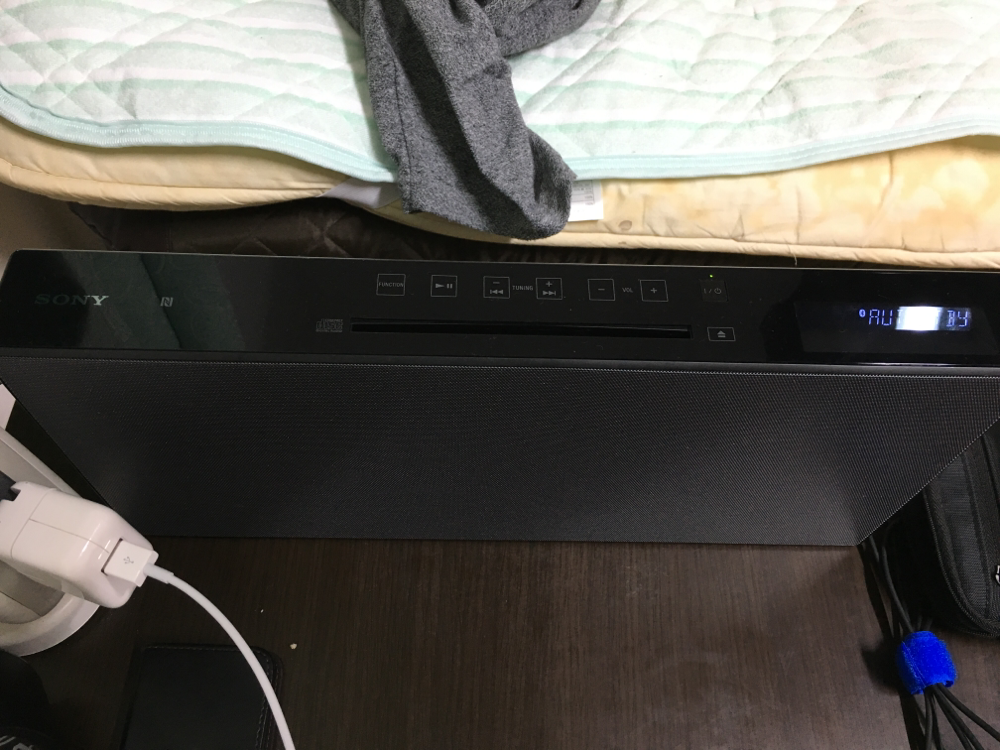 家から出たくなくなるかも SONY CMT-X5CD 4日間使用感
