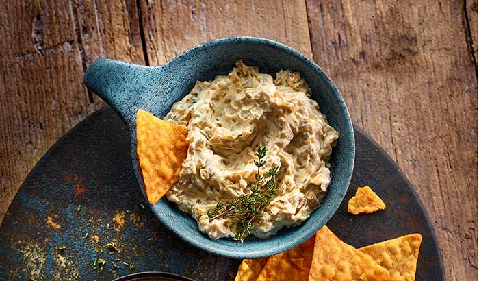 Karamellisierter Zwiebeldip