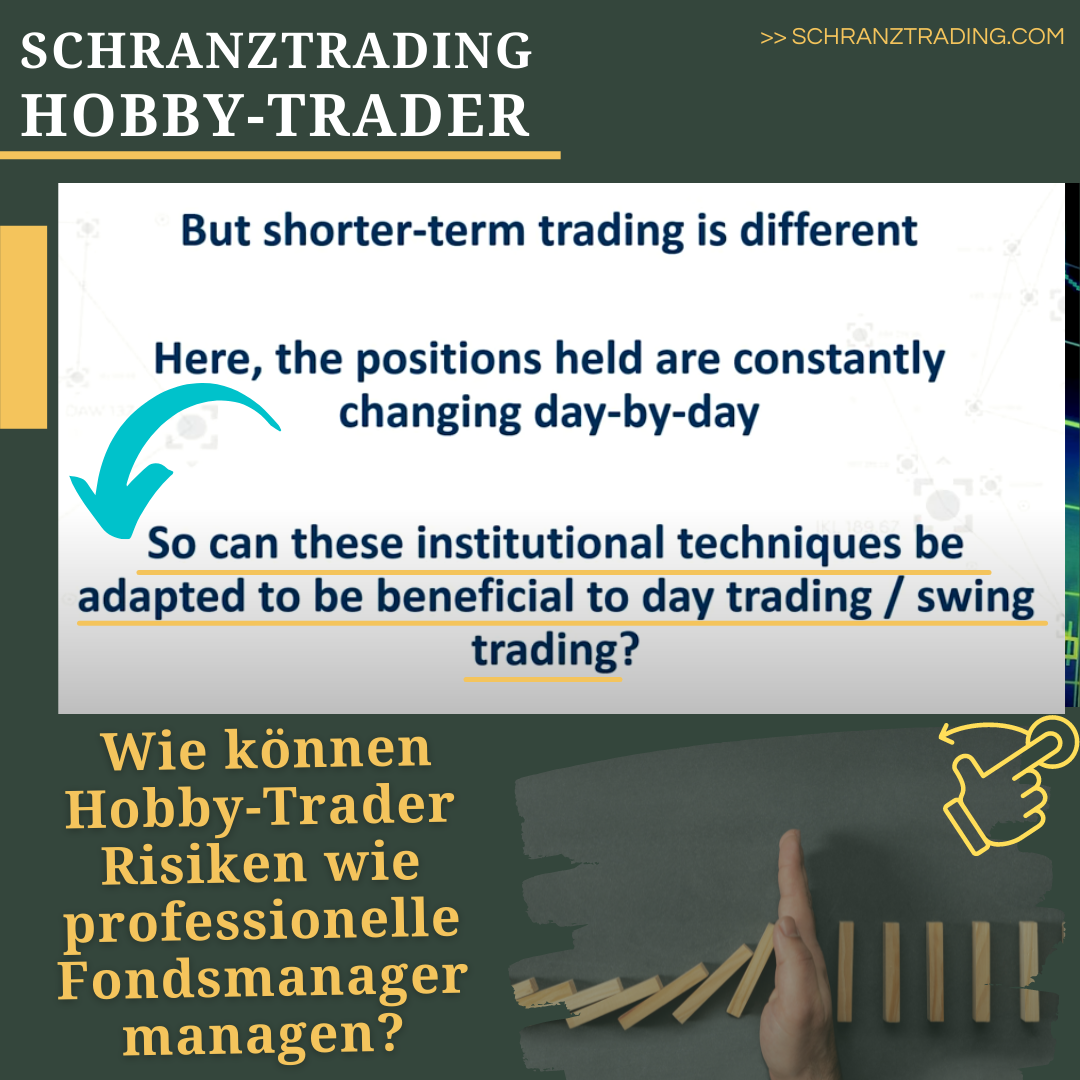 Wie können Trader Risiken wie professionelle Fondsmanager managen?