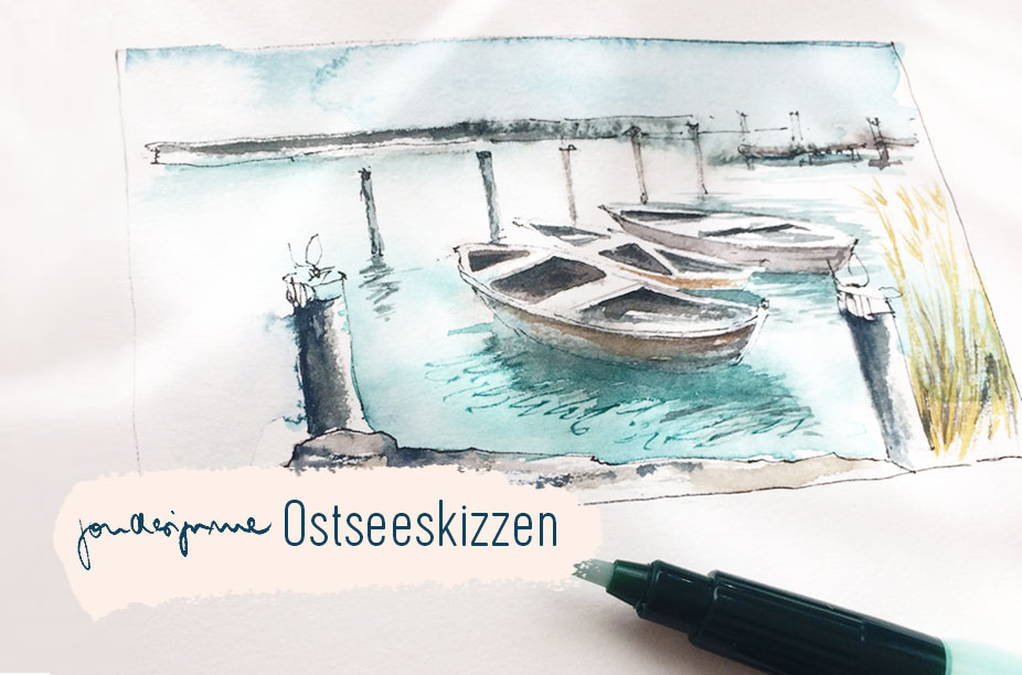 Unterwegs mit dem Skizzenbuch – meine Tipps für Urban Sketching und Aquarell unterwegs