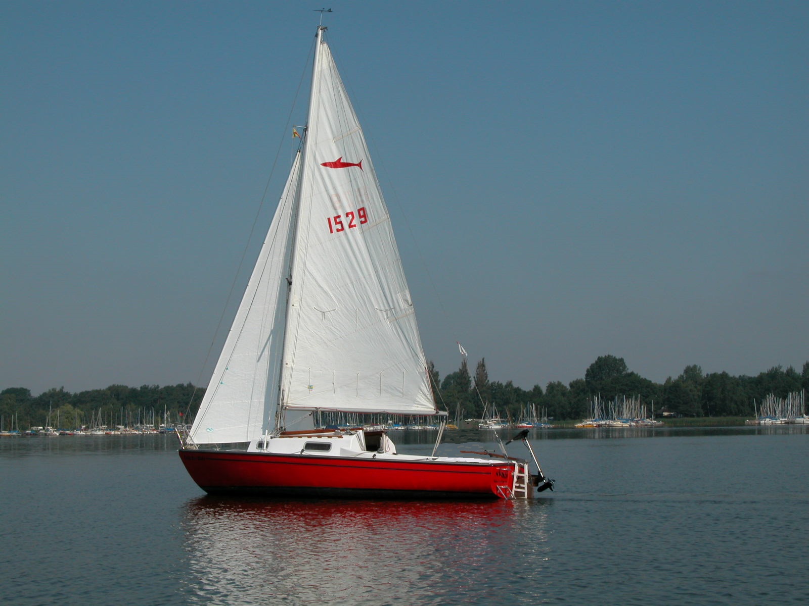 Einfach nur entspannen und segeln . . .