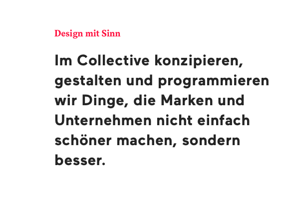 Leistungsbeschreibung mit Haltung – für ein Design Studio zwischen Köln und Düsseldorf.