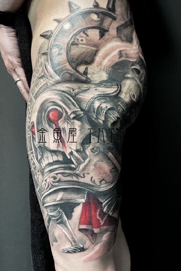 NieR Replicant TATTOO 静岡浜松のタトゥースタジオ【金魚屋TATTOO】