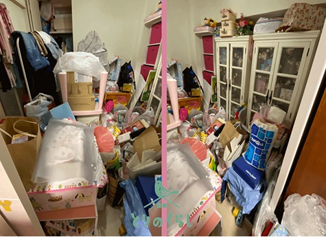 福岡の片付けアドバイザーによる訪問片付けビフォーアフター