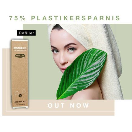 Beauty Hills, Kosmetik, Umweltschutz, Nachhaltigkeit, Vermeidung von Plastik, Nachfüller, Refill, Schaubild, Out now, On sale