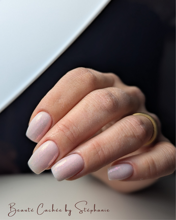 Gel rose laiteux Beauté Cachée by Stéphanie