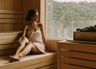 Saunavergnuegen in der Rupertustherme in Bad Reichenhall