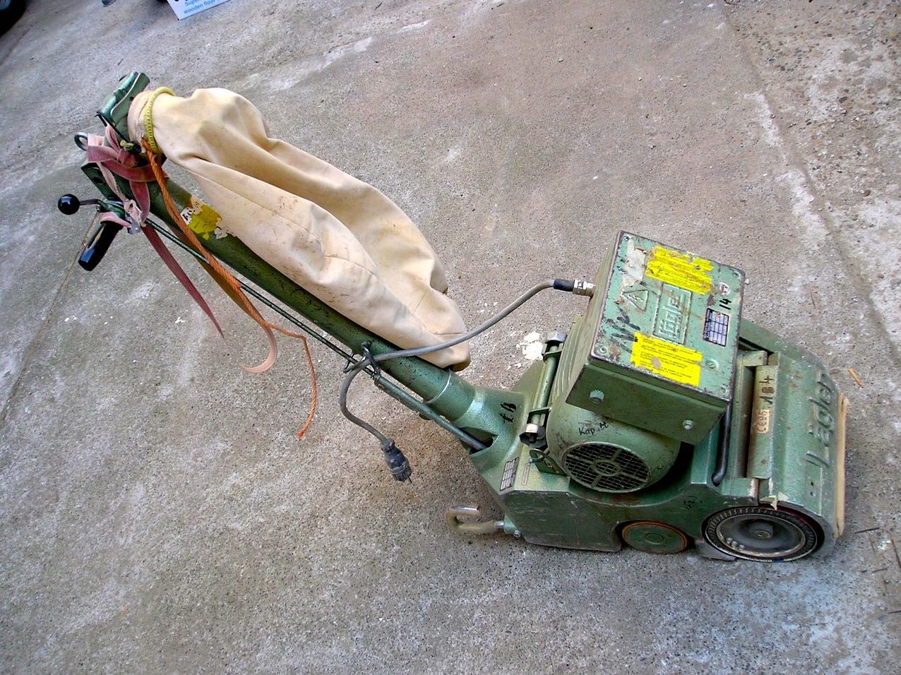 Parkettschleifmaschine Lägler ELF 80 Kg
