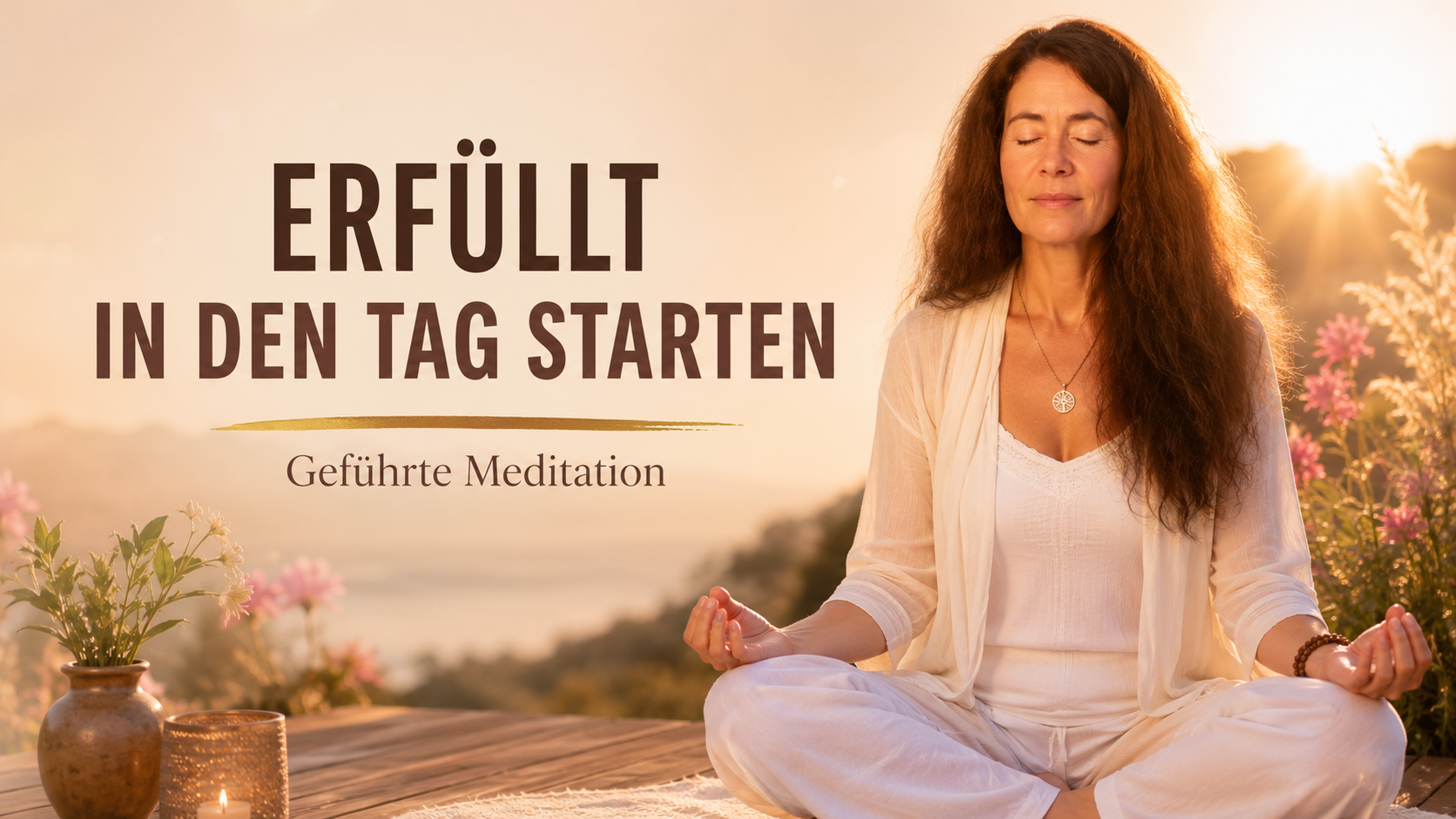 Meditation für Dankbarkeit, Wertschätzung & innere Erfüllung – Dein liebevoller Start in den Tag