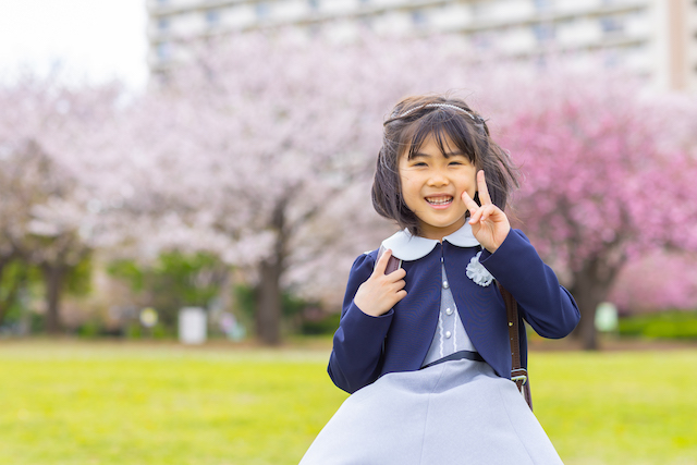 大島小松川公園で入学撮影〜前編〜☆撮影レポート(東京・江東区)