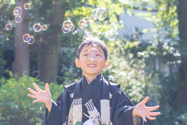 石神井氷川神社&石神井公園で5歳男の子の七五三撮影☆撮影レポート（東京・練馬区）