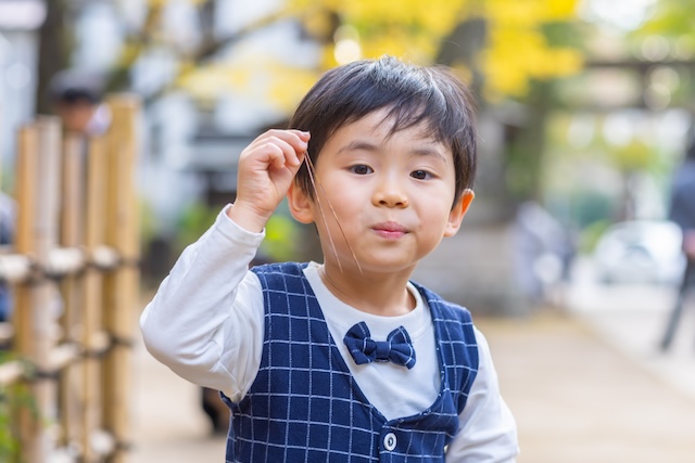 石神井氷川神社で5歳男の子の七五三☆撮影レポート(練馬区・石神井)