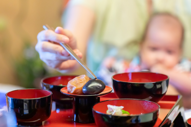 今半でお食い初めの撮影☆撮影レポート(東京・台東区)