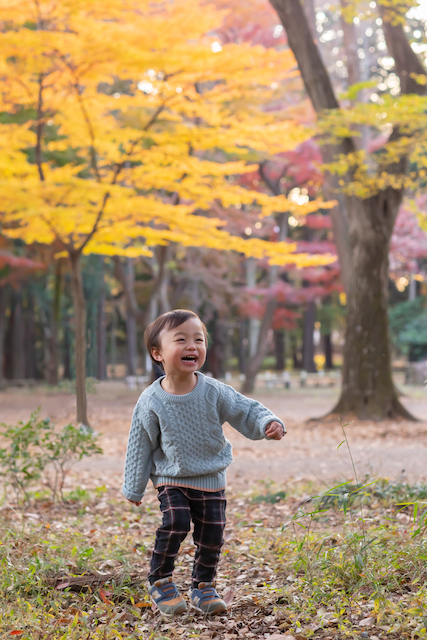 出張撮影　出張カメラマン　家族写真　井の頭公園　誕生日撮影　女性カメラマン