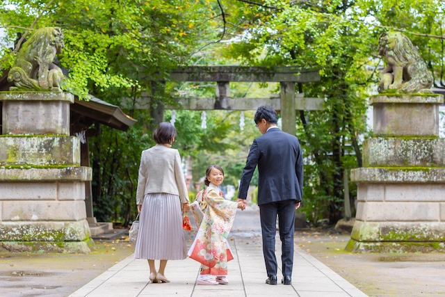 石神井氷川神社で7歳の七五三撮影☆撮影レポート(練馬区・石神井)