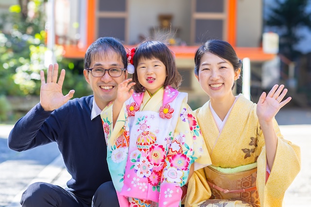 御祈祷から始まる七五三撮影☆撮影レポート(東京・板橋区)