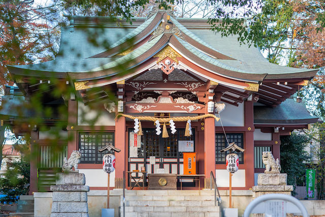 大泉氷川神社で3歳女の子の七五三☆撮影レポート（練馬区・大泉）