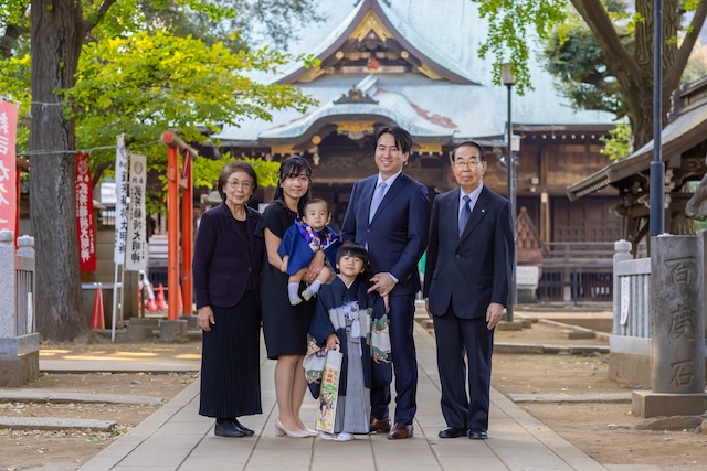 七五三前撮り☆出張撮影 七五三の出張撮影@神鳥前川神社／神奈川県／横浜市青葉区