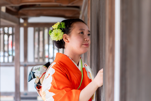 出張撮影　出張カメラマン　練馬区　大泉天神北野神社　ロケーション撮影　女性カメラマン　十三詣り