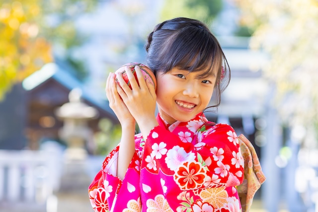 北野八幡神社で7歳女の子の七五三撮影☆撮影レポート(練馬区・田柄)