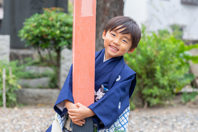 千住神社で5歳男の子の七五三☆撮影レポート(東京・足立区)