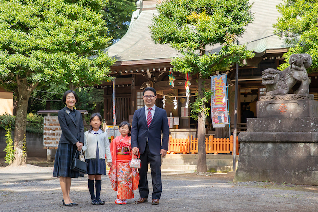 高松八幡神社で七五三撮影☆撮影レポート(東京・練馬区)