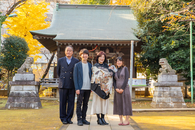 北野八幡神社とあかねぐも公園でお宮参り撮影〜北野八幡神社編〜☆撮影レポート(練馬区・光が丘)