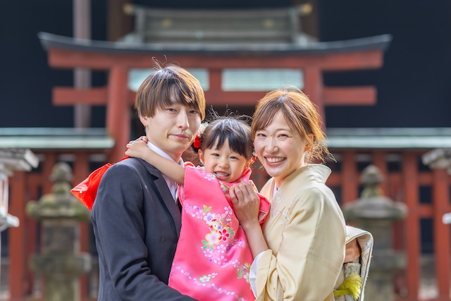 鬼子母神堂で３歳女の子の七五三撮影☆撮影レポート(東京・豊島区)